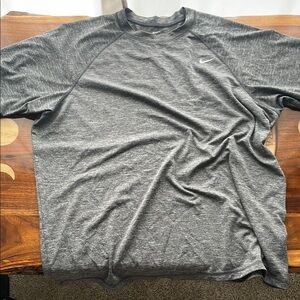 Nike Dri Fit Men's Gray short sleeve